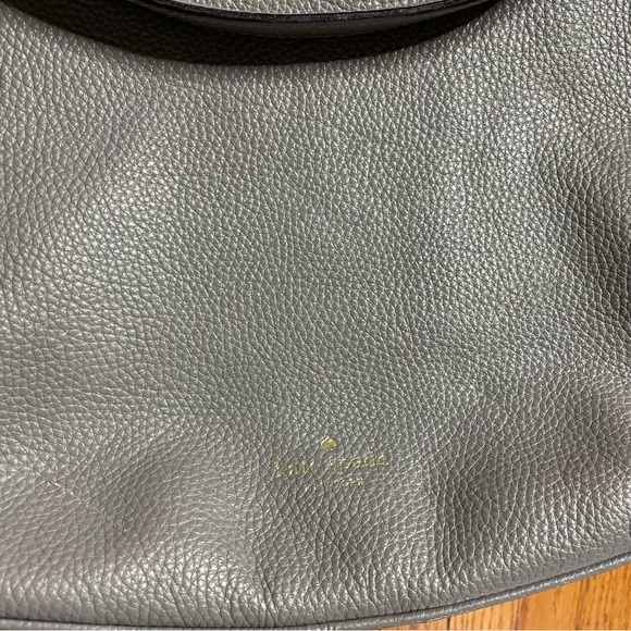 Kate Spade New York Leather Shoulder bag convertible Crossbody bag (gray) - Picture 5 of 12